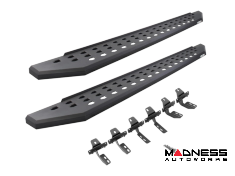 Jeep Gladiator Step Slider - Go Rhino - Protective Bedliner Coating - 2020+ Jeep Gladiator Step Slider - Go Rhino - Protective Bedliner Coating - 2020+